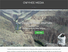 Tablet Screenshot of owyheemedia.com